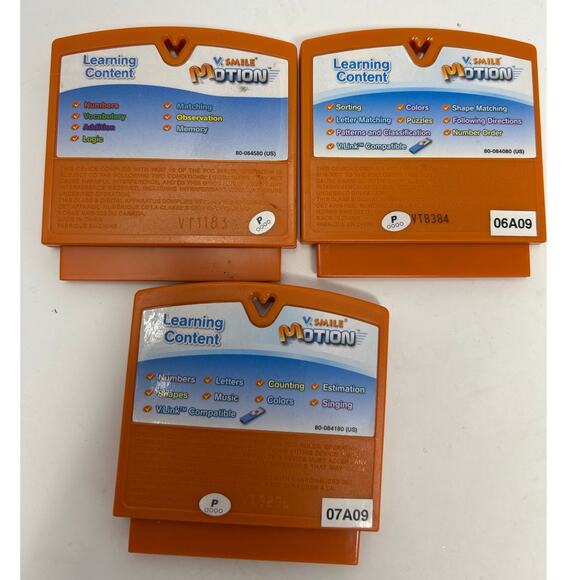 VTech V.Smile V-Motion Active Learning System with Three Games V Link USB - Picture 11 of 13